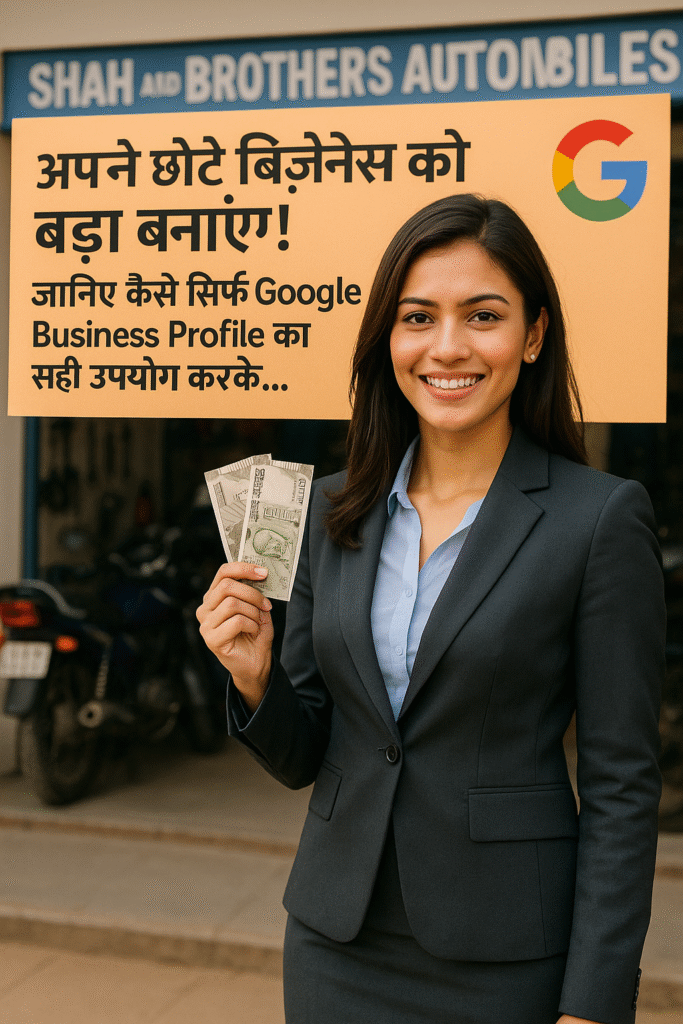 local seo for small shops, google business profile hindi, local customers kaise badhaye, digital marketing for small business, google map shop listing, free marketing tips for shop, shah and brothers automobiles, jehanabad business seo, google par dukan kaise dikhaye, google review strategy, google post tips, bike repair shop seo, kirana store google listing, business growth without ads, local business seo hindi
