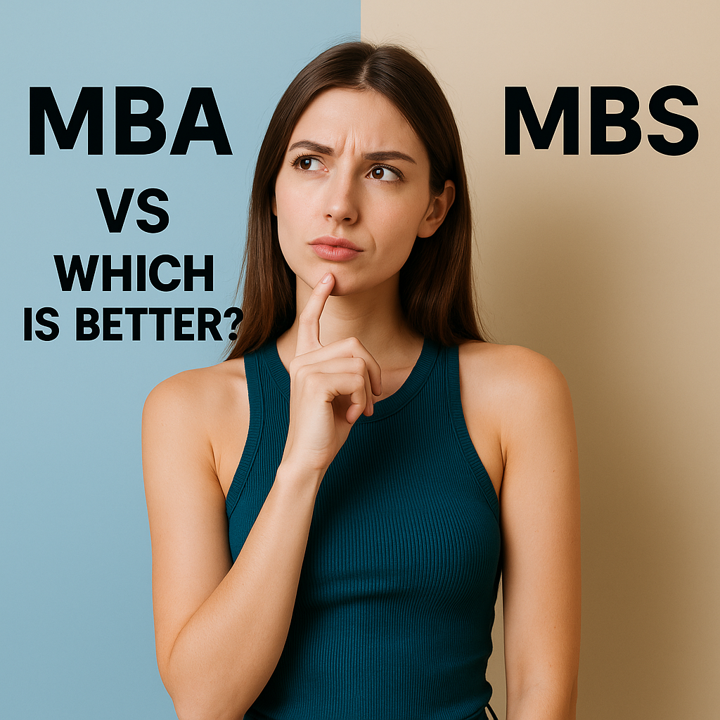 MBA vs MBS Course Comparison